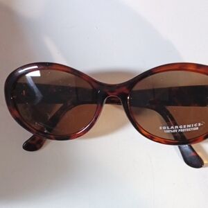 Solargenics Women's Tortoise Sunglasses With Bonus Cleaning Cloth & Case